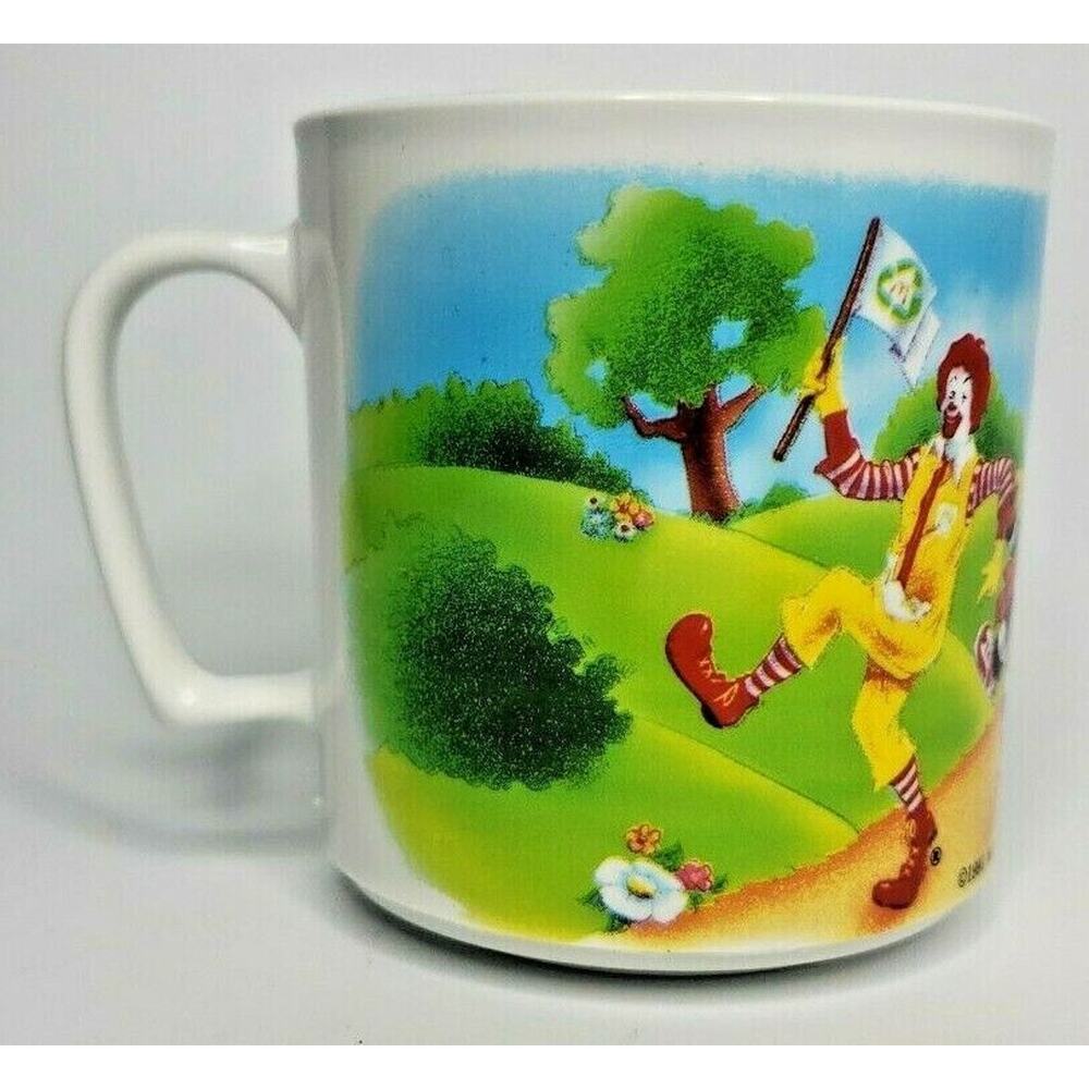 Vintage 1991 McDonald's Melamine Ware Children's Mug New Old Stock Unused U38